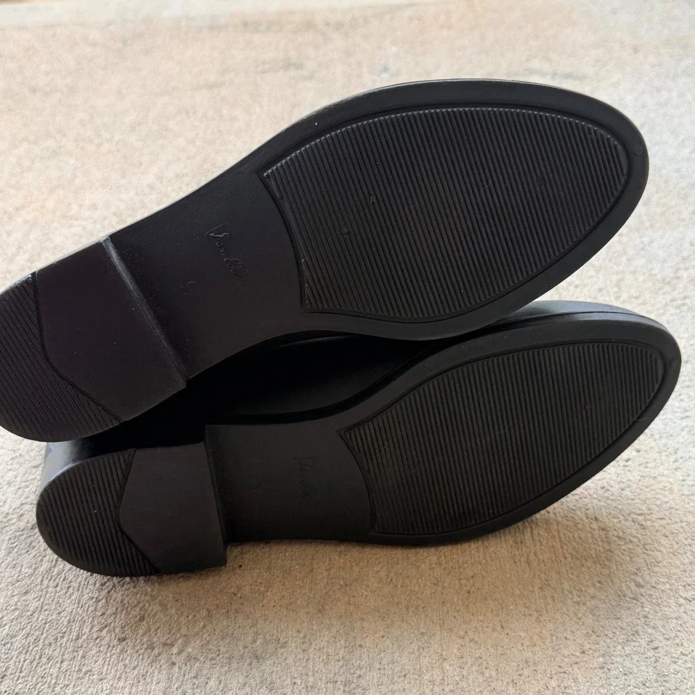 Sam Edelman Tinsley Matte Black Chelsea Ankle Rain Boots Womens 9 Waterproof
